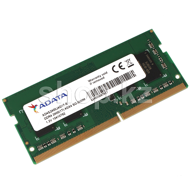 SO-DIMM 4Gb DDR4 PC19200/2400MHz ADATA, BOX