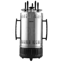 Электрошашлычница Centek CT-1460, Black-Steel