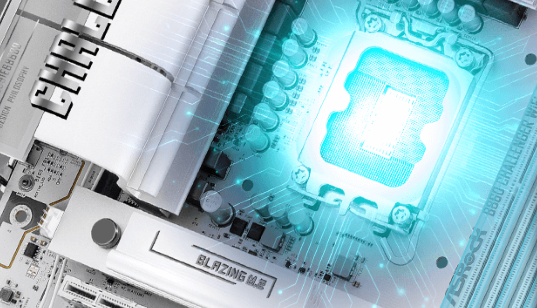 Обзор материнской платы ASRock B860 Challenger WIFI White