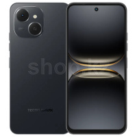 Смартфон Tecno Spark 40C, 8 GB, 128 GB, Ink Black (KM4K)