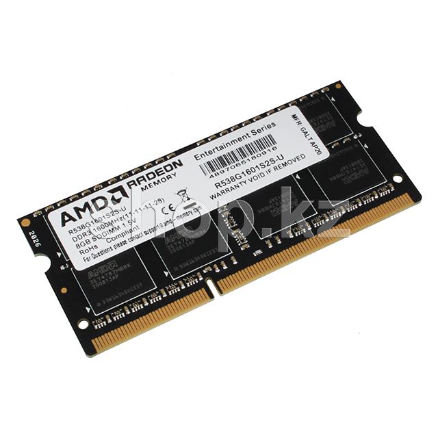 ᐈ SO-DIMM 8Gb DDR3 PC12800/1600Mhz AMD Radeon R5 Entertainment, BOX ...