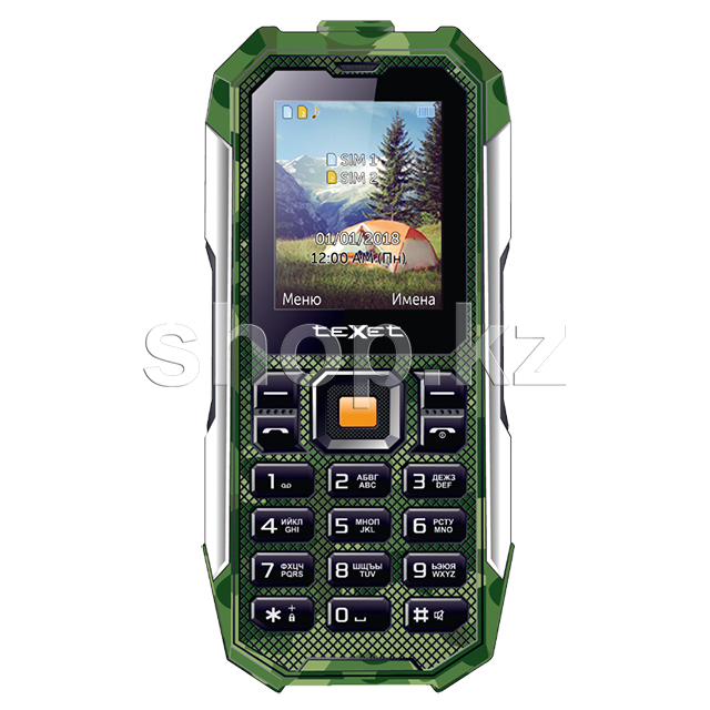 Мобильный телефон TeXet TM-518R, Green