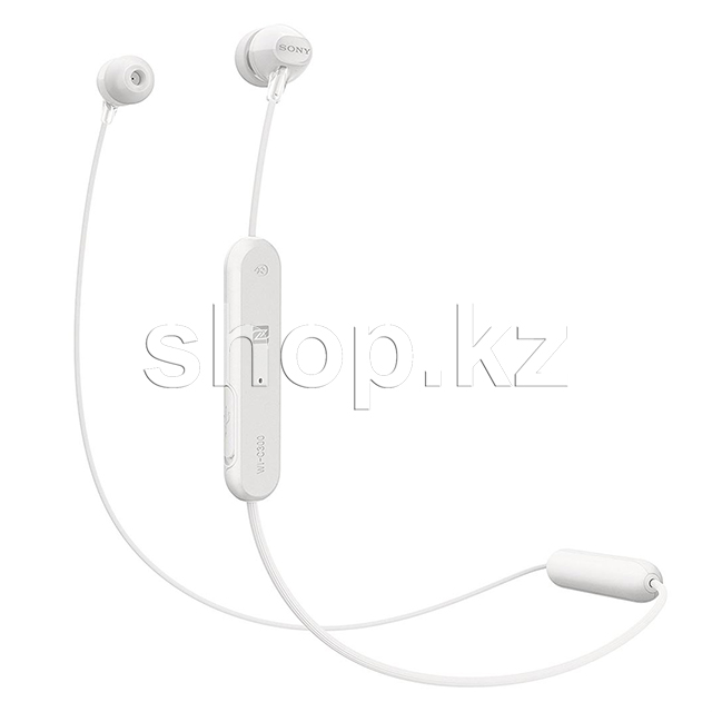 Bluetooth гарнитура Sony WI-C300, White