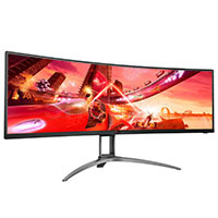 49" AOC AGON AG493UCX, Black-Gray мониторы