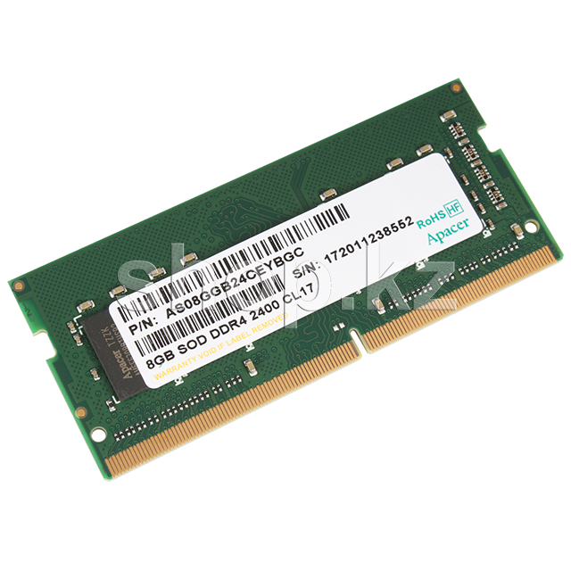 SO-DIMM 8Gb DDR4 PC19200/2400MHz Apacer, BOX (ES.08G2T.GFM)