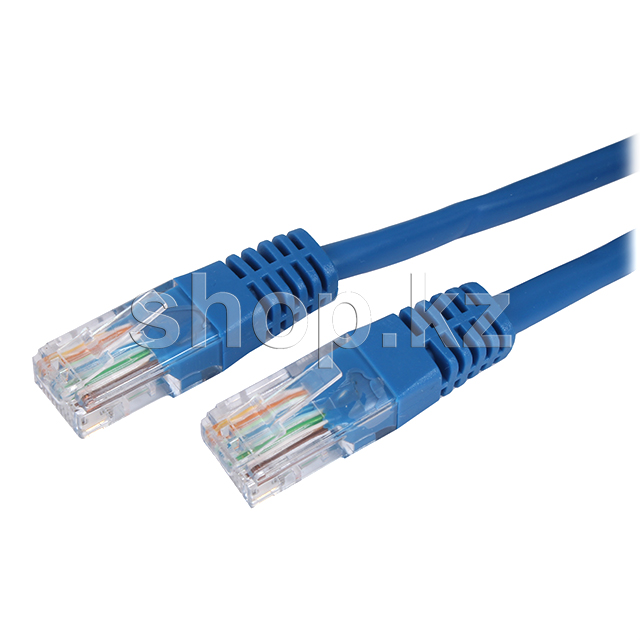 Patch cord RJ-45 5е cat Cablexpert PP12-2M/B, UTP, 2m, Blue