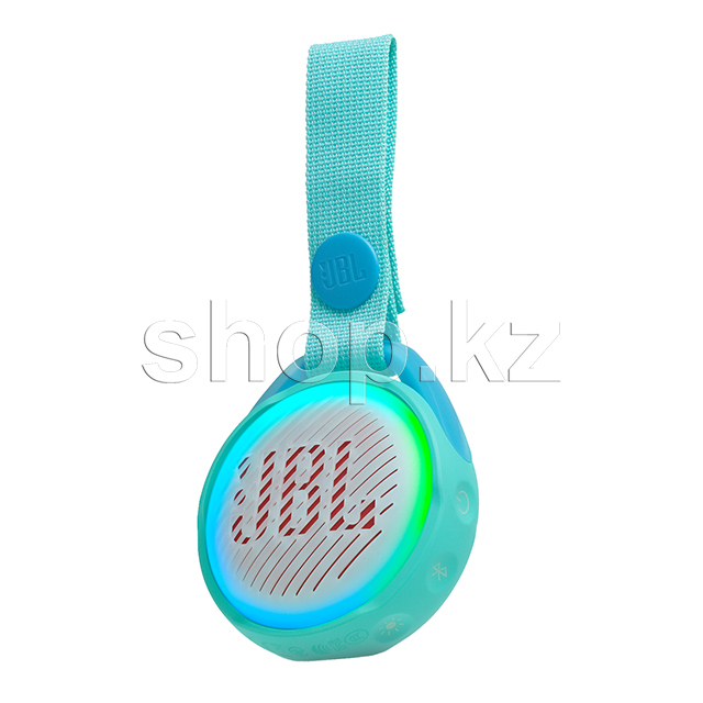 Колонка портативная JBL Jr Pop, Aqua Teal