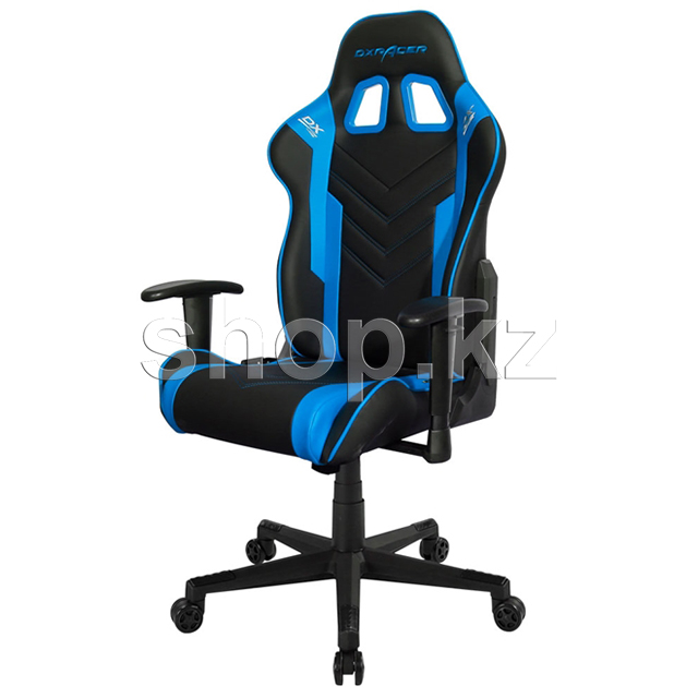 Кресло игровое компьютерное DXRacer Origin OH/OK132/NB, Black-Blue