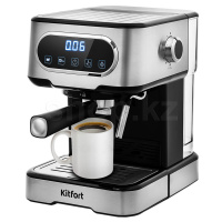 Кофеварка Kitfort KT-765, Black-Steel