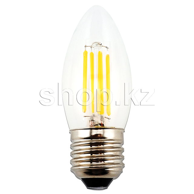 Toshiba 00501315077A, 4Вт, 2700К филаменттiк LED шамы