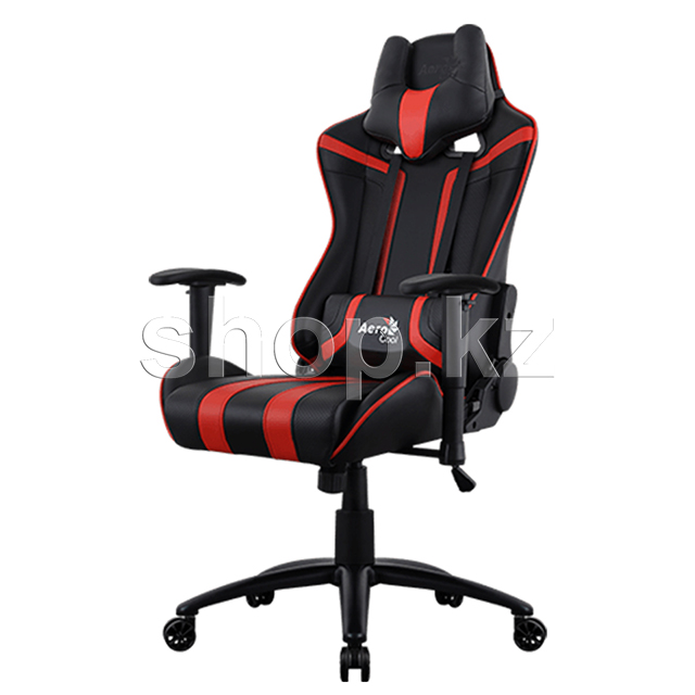 Кресло игровое компьютерное Aerocool AC120 AIR-BR, Black-Red