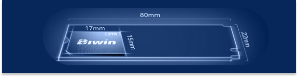 Biwin выпустила мини‑SSD CL100: до 2 ТБ в корпусе меньше SIM‑карты