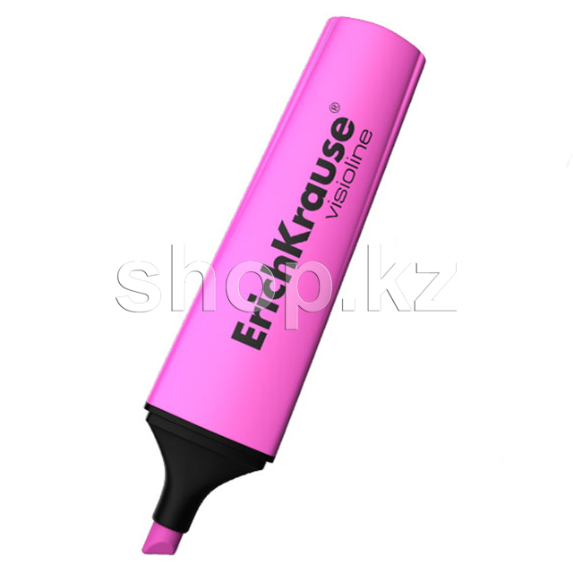 ErichKrause 32498 Visioline V-12 мәтіндік маркері, сия түсі қызғылт