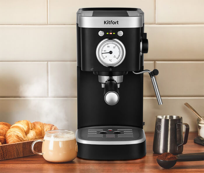 ᐈ Кофеварка Kitfort KT-788, Black – купить в интернет-магазине Белый ...