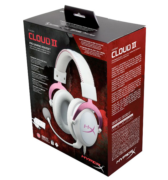 ᐈ HyperX Cloud II Pink: гарнитура для продвинутых леди! – интернет-магазин  Белый Ветер