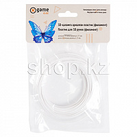 X Game kids 3D PLA-White-10, 1.75 мм, 10м, White картриджі